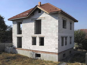 Строительство частного газосиликатного дома в Мозыре