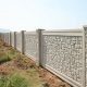 Установка глухого железобетонного забора в Калинковичах